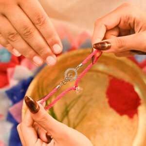 BRO Bond of Brotherhood 925 Silver Rakhi