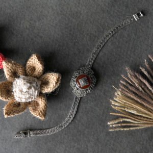 Regal Ember 925 Silver Oxidized Wristlet