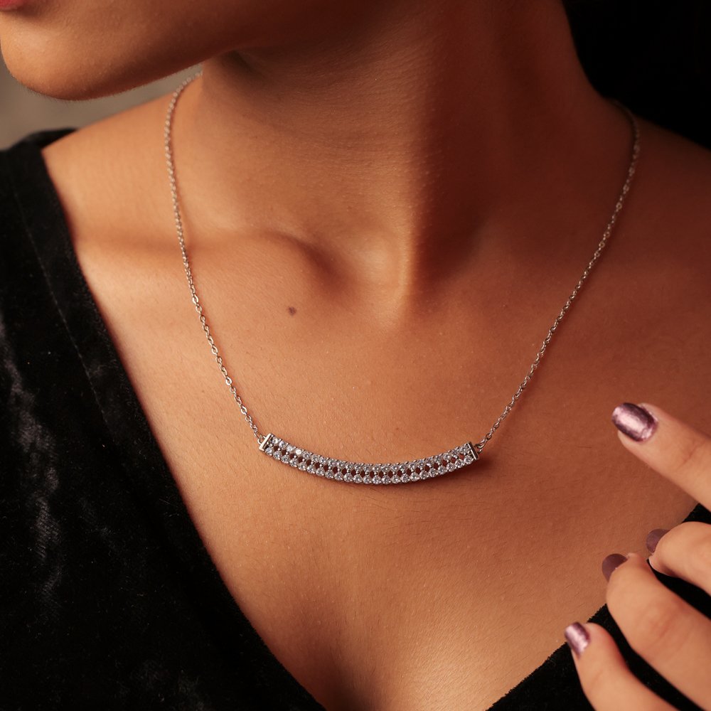 Eterna Shine 925 Silver Chain Pendant