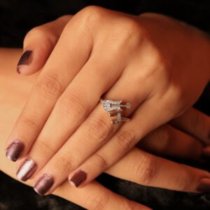 Musical Harmony 925 Silver Adjustable Ring