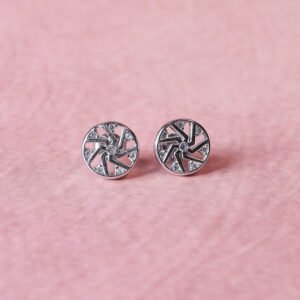 Celestial Swirl 925 Silver Earrings