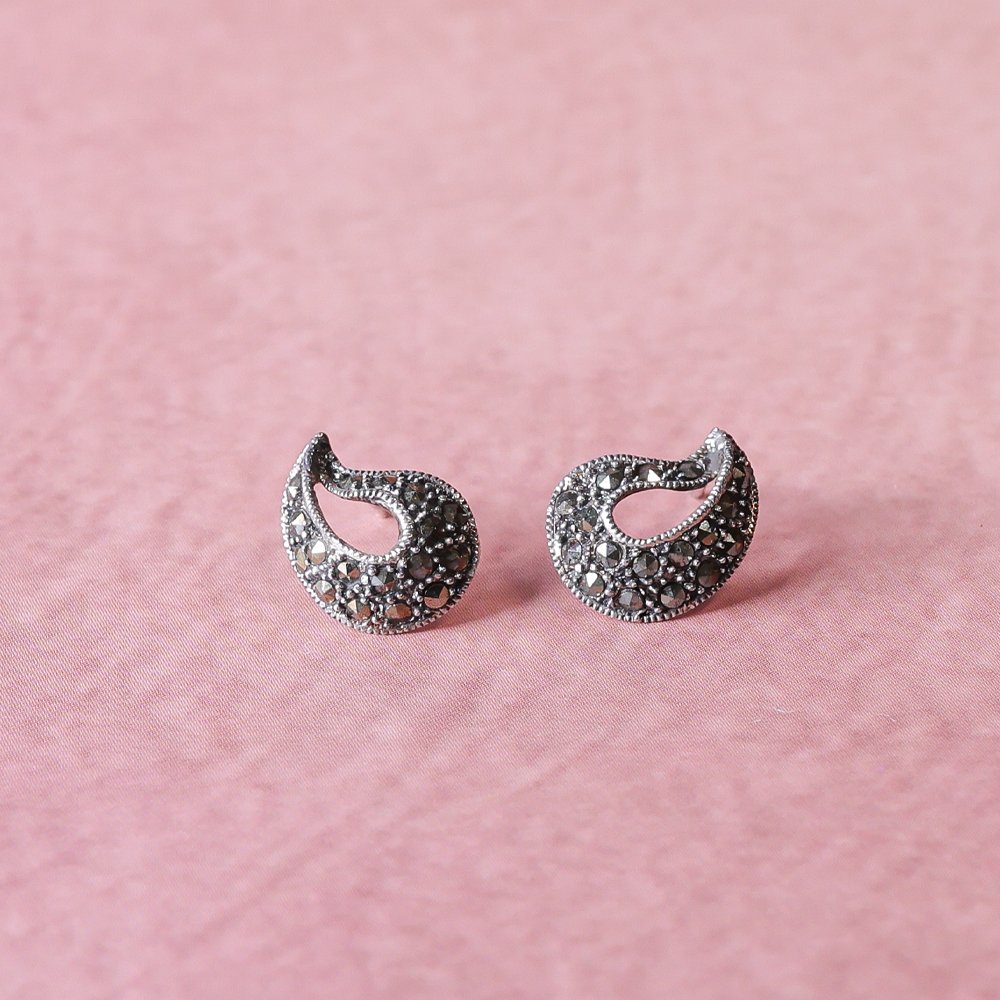 Mystic Paisley 925 Silver Earrings