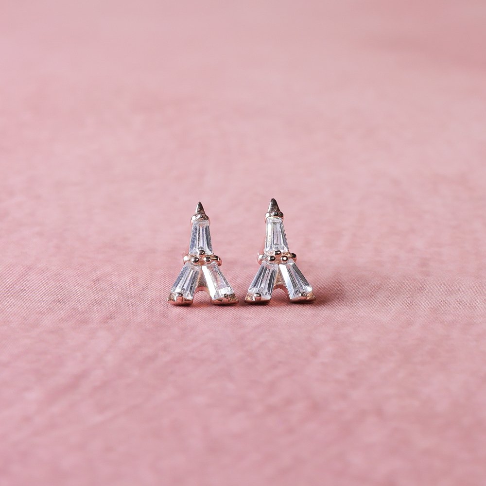 Eiffel Shine 925 Silver Earrings