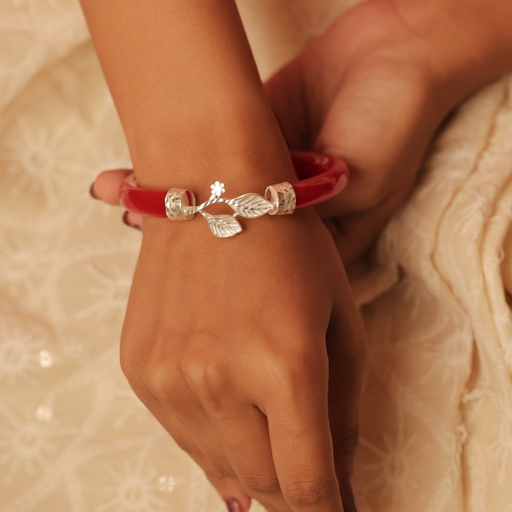 Floral Vine 925 Silver Pola
