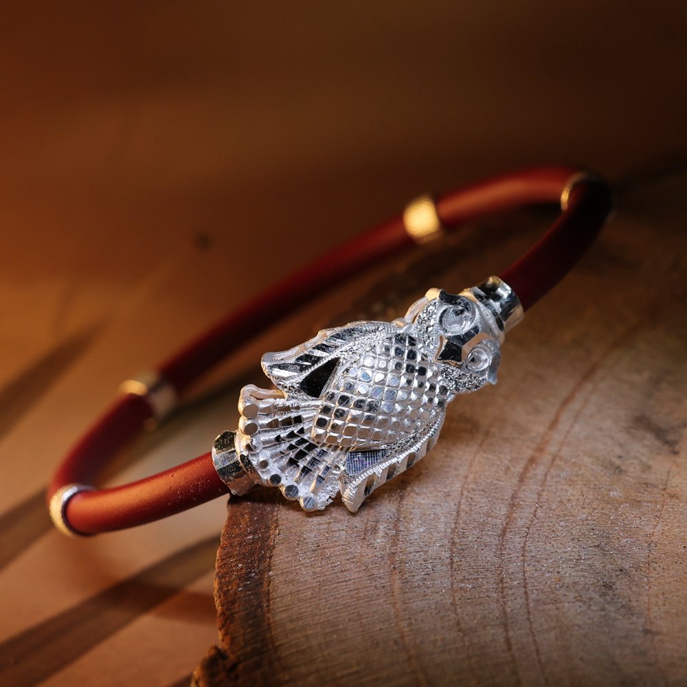 Wisdom Glow 925 Silver Owl Noya