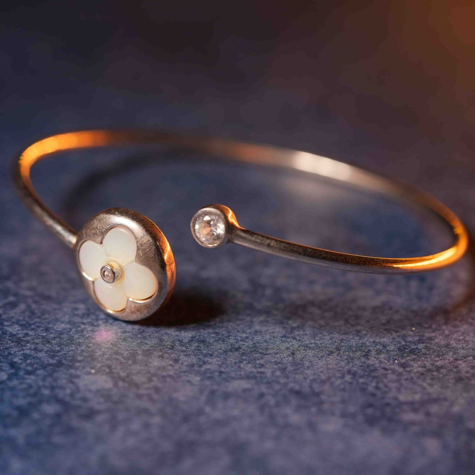 Blossom Pearl 925 Silver Bracelet